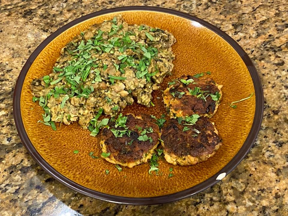 Quick leftovers lunch