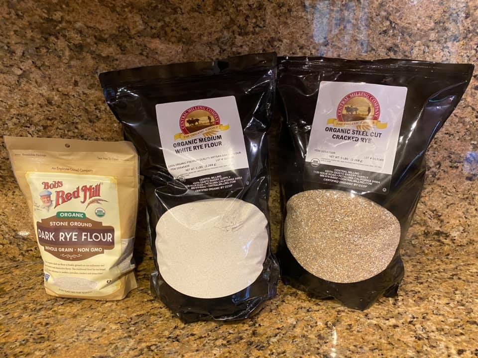 Dutch rye bread – cracked rye in boiling water for two hours…