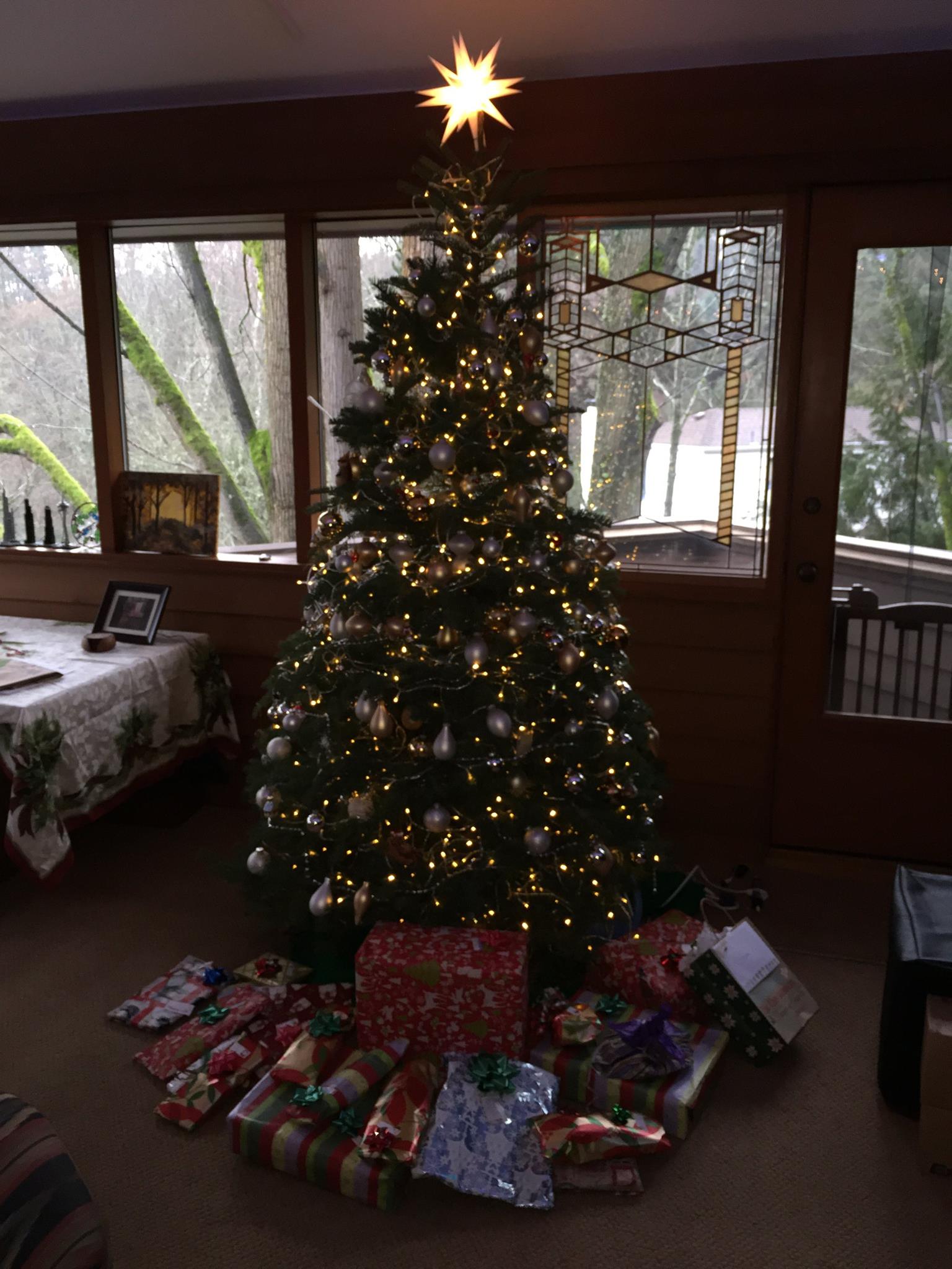 Santa must have snuck in while I was working on making certain all th