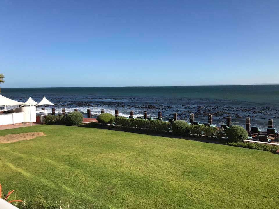 Lovely morning view from the bedroom balcony